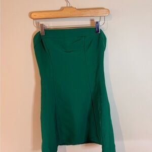 Peppermayo Strapless Green Dress